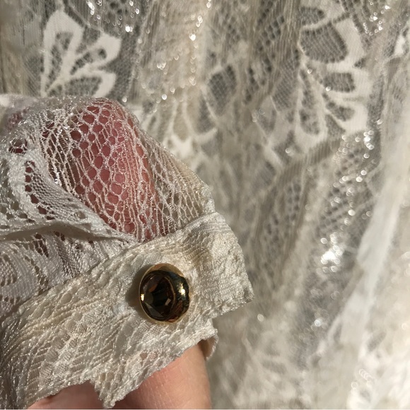 St. John Evening Lace Blouse - Picture 8 of 10